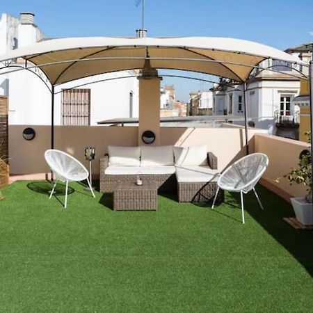 セビリアEsse Atico. Precioso Atico Con Terraza En Pleno Centroアパートメント エクステリア 写真